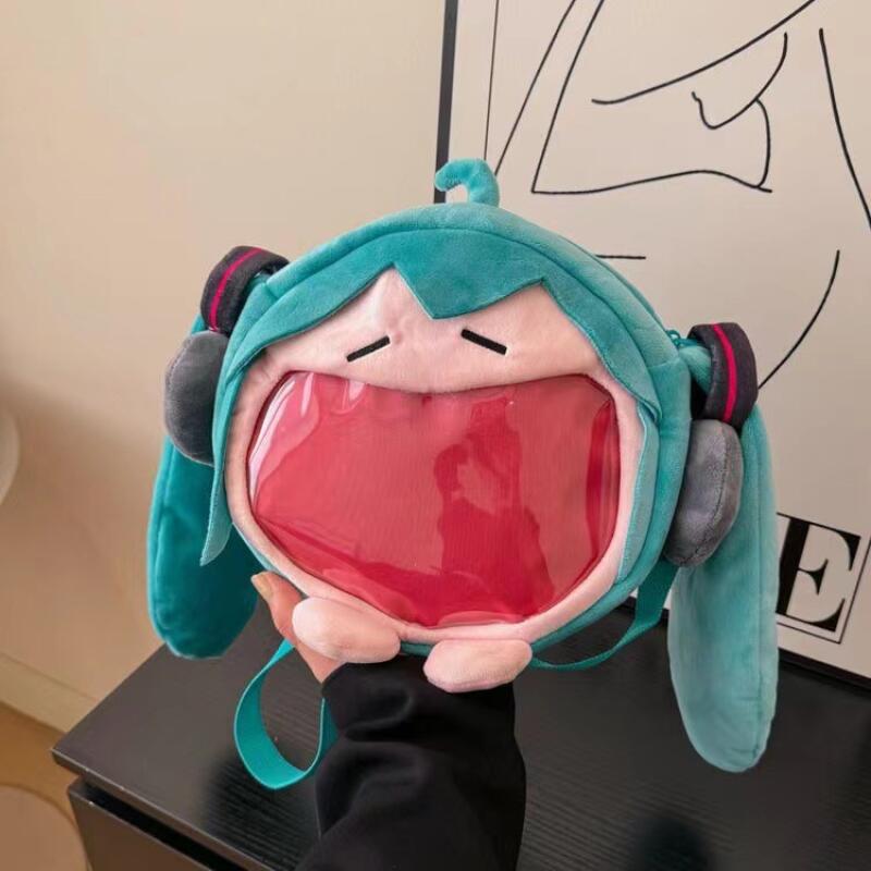 Travel Accessories Cute - Плюшевая сумка-кроссбоди в японском стиле Hatsune