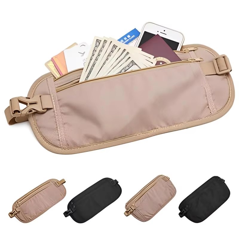 Money Belt Hidden - Спортивная поясная сумка для бега, невидимая