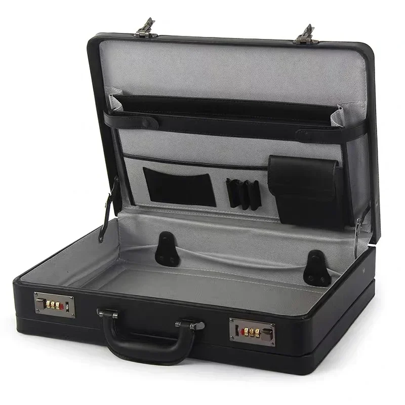 Travel Packing Cube - Многофункциональный портативный кожаный портфель-кейс для ноутбука