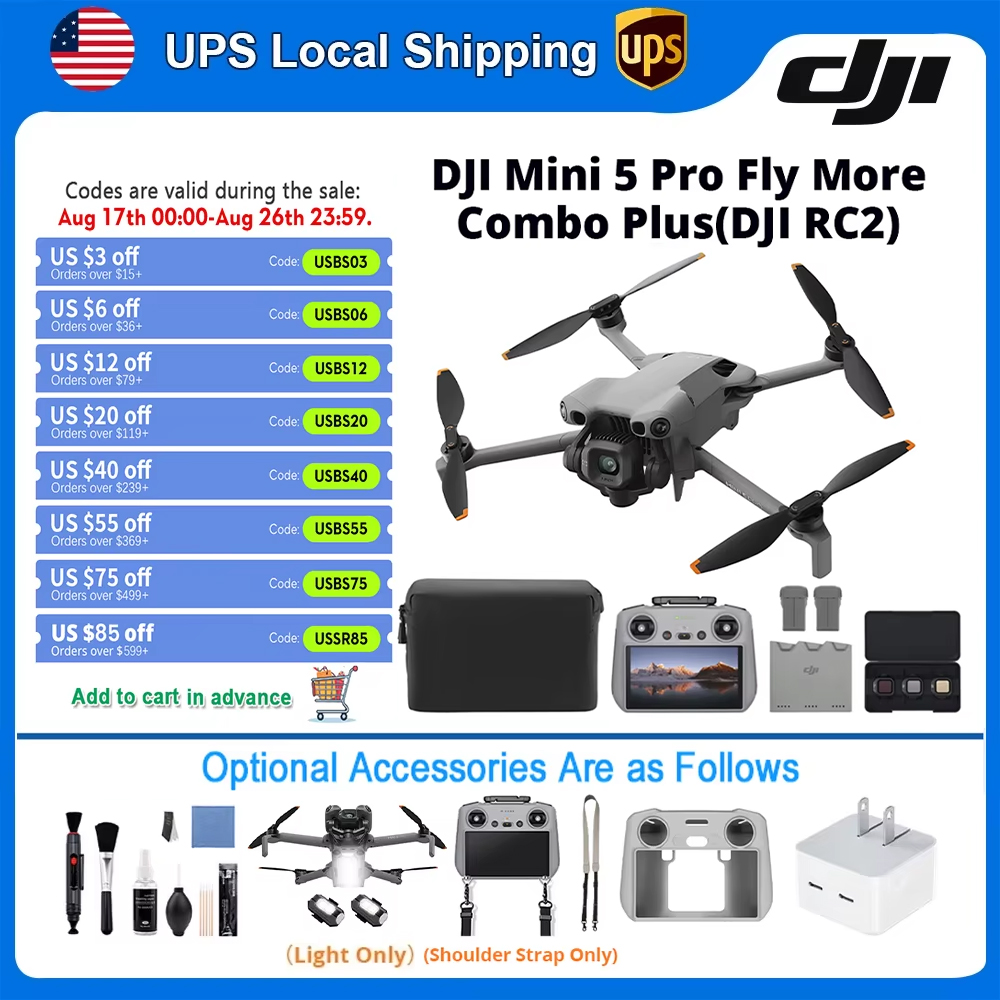 Travel Vlog Accessories - Дрон DJI с камерой DJI Mini