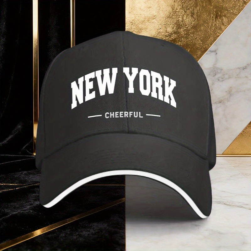 Travel Accessories New York - Бейсболка New York Cheerful унисекс, регулируемая,