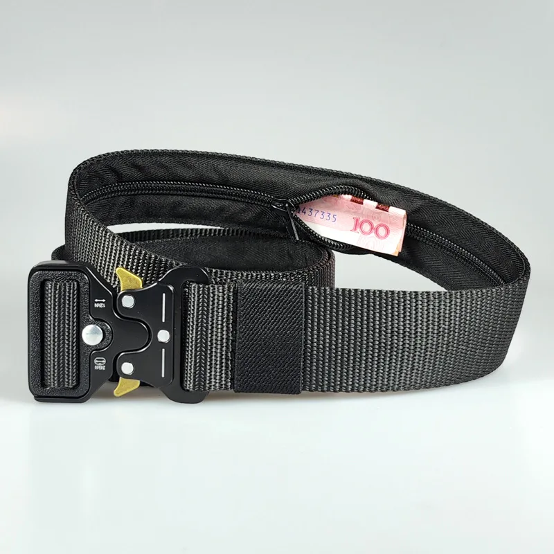Money Belt Hidden - Ремень мужской Тактический с защитой от