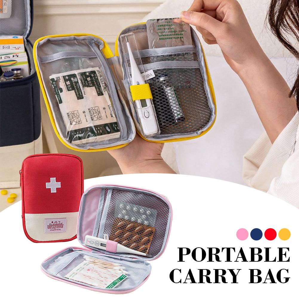 First Aid Travel Kit - Мини-портативная аптечка для путешествий, сумка для