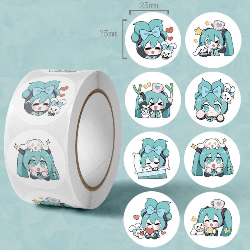 Travel Accessories Cute - Эстетичные милые наклейки с Хатсуне Мику,
