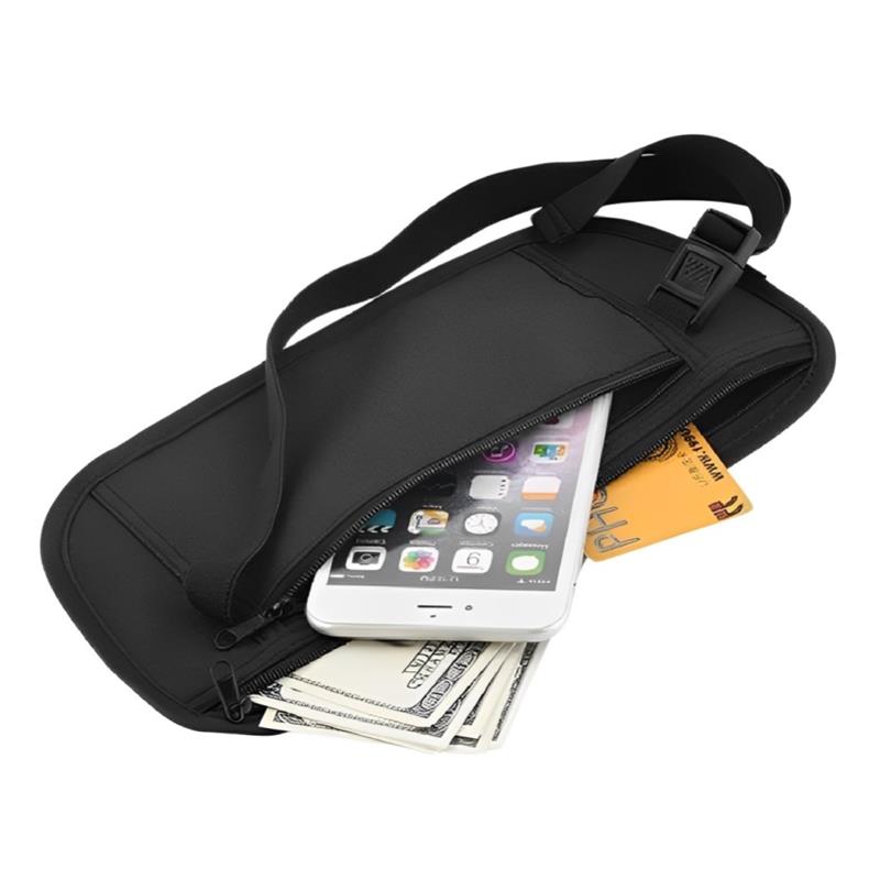 Скрытая поясная сумка-антивор  – обзор и цена Money Belt Hidden