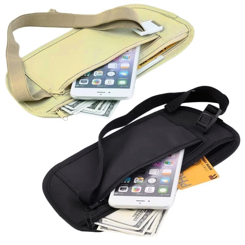 Невидимые дорожные поясные сум – обзор и цена Money Belt Hidden