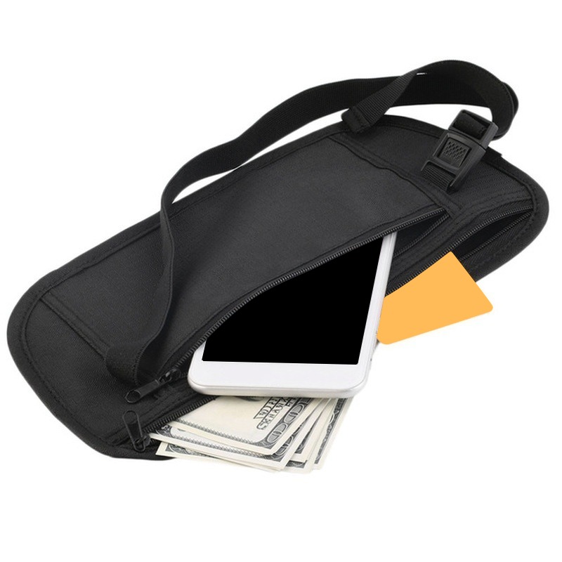 Невидимые дорожные поясные сум – обзор и цена Money Belt Hidden