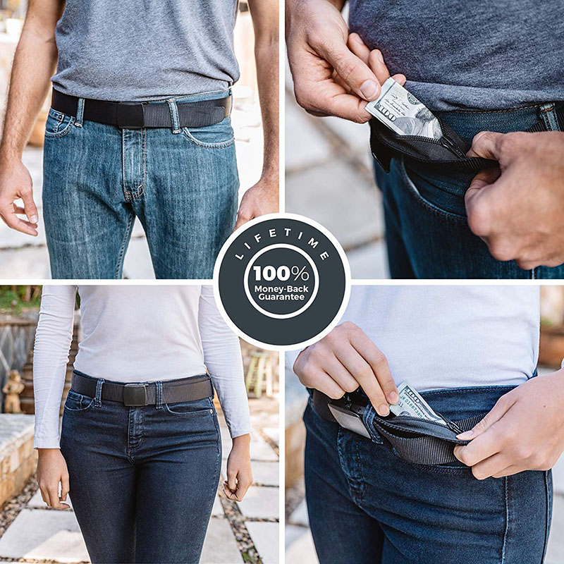 Противокражная поясная сумка д – обзор и цена Money Belt Hidden