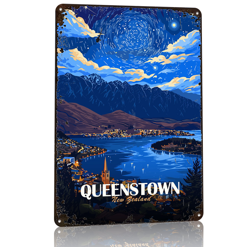 Металлический 3D-постер с текс – обзор и цена Travel Accessories New Zealand