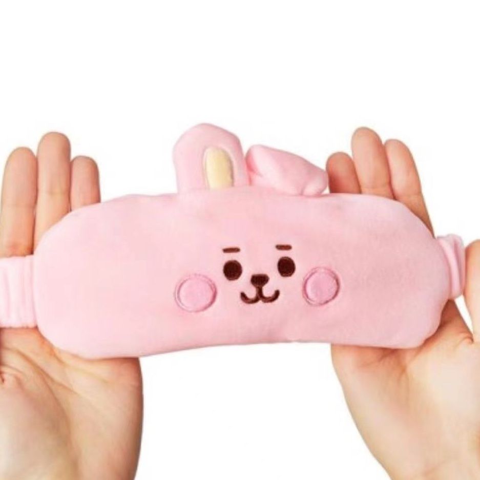 Милая плюшевая маска для глаз  – обзор и цена Travel Accessories Cute