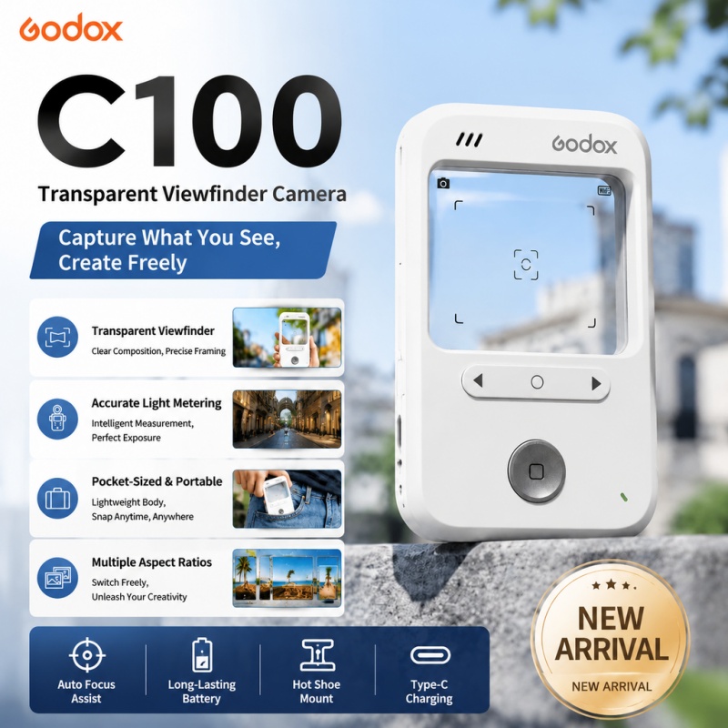 Цифровая камера Godox C100 Ret – обзор и цена Travel Vlog Accessories