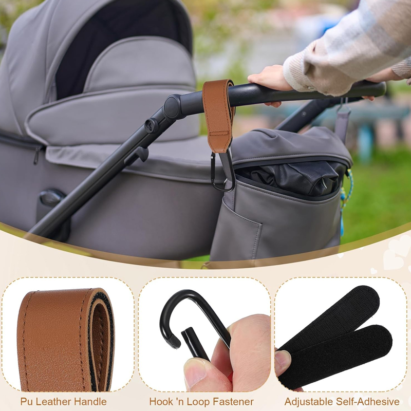 Комплект из 2 кожаных крючков  – обзор и цена Travel Accessories For 1 Year Old