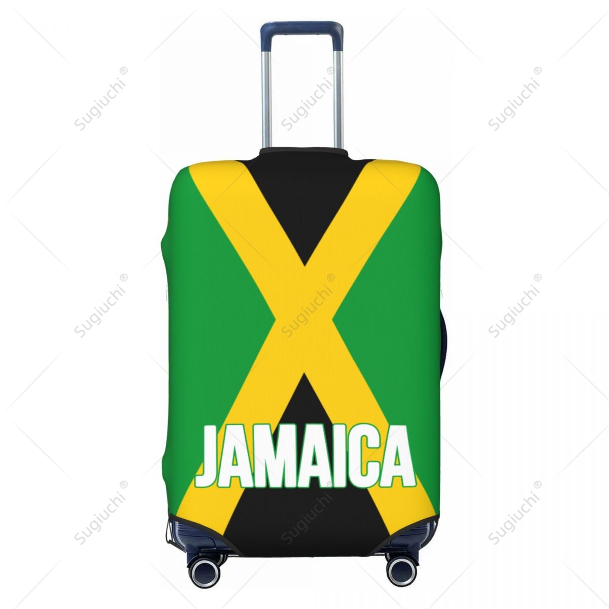 Чехол для чемодана с флагом Ям – обзор и цена Travel Accessories For Jamaica